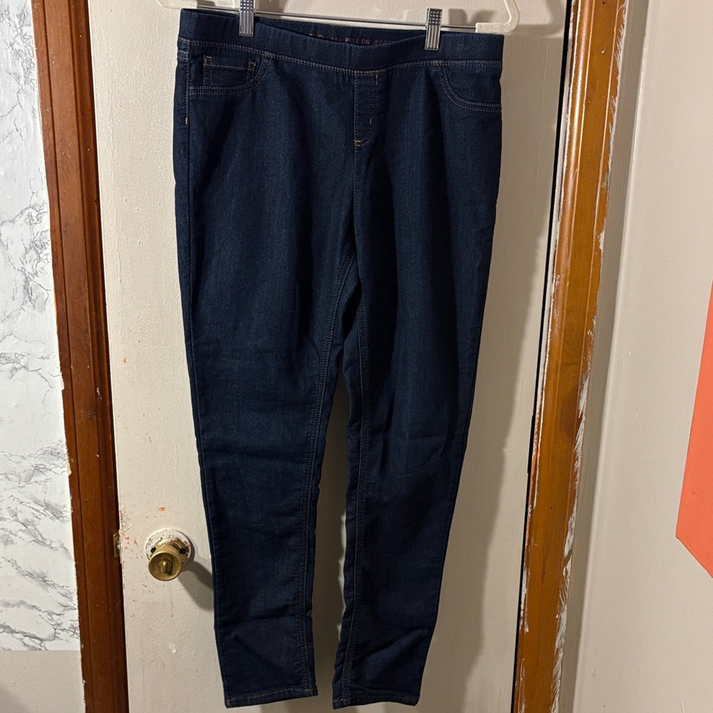 *2for$15*SALE LANDS’END Stretch Jeggings - Classic Navy
